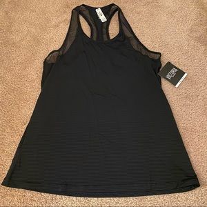 NWT Victoria’s Secret Sport Black stripe tank size S